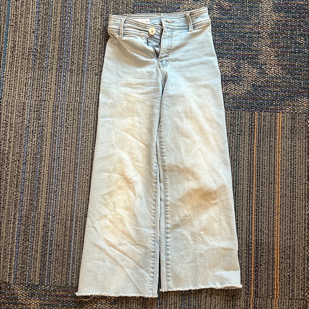 Zara Girls Light Blue Denim Jeans
